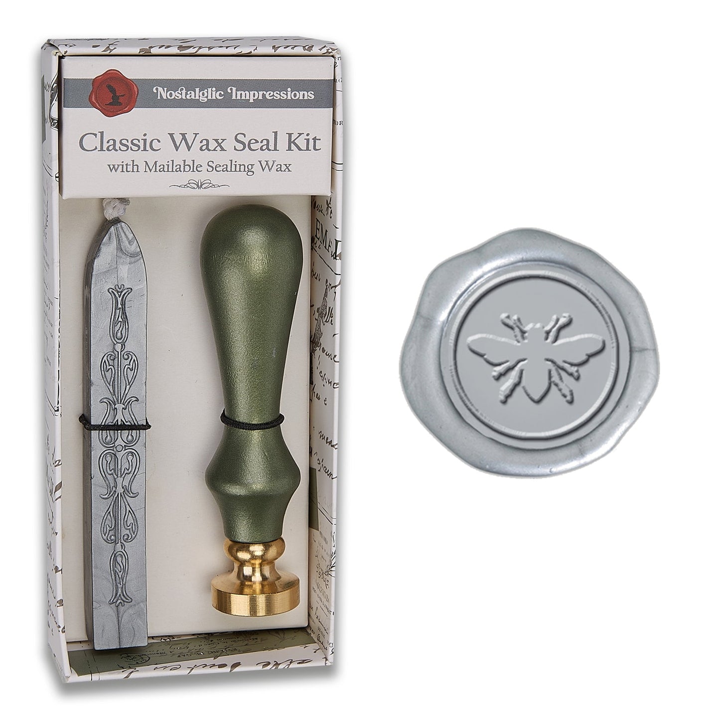 Nature-Inspired Wood Handle Wax Seal Kits