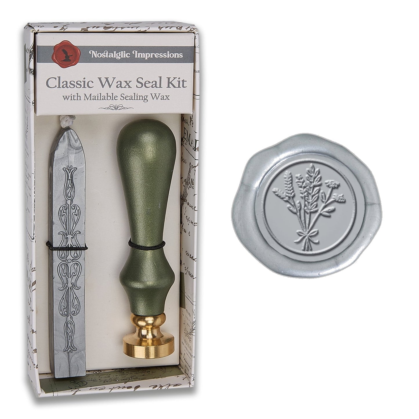 Nature-Inspired Wood Handle Wax Seal Kits