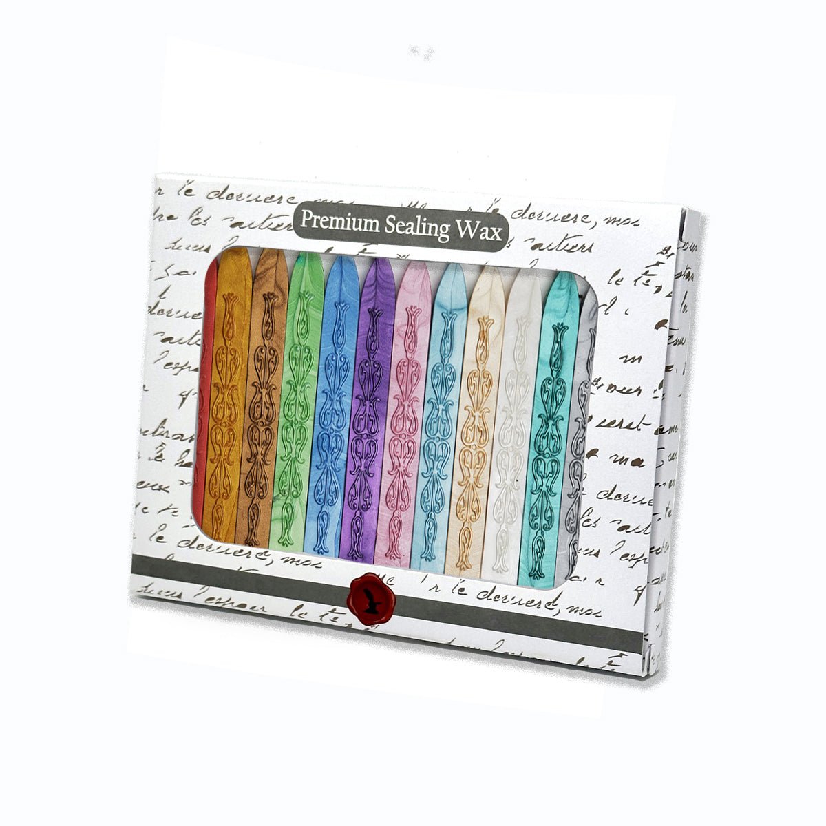 Multicolors Premium Sealing Wax with wick- 12PK Saver Pack Assortment