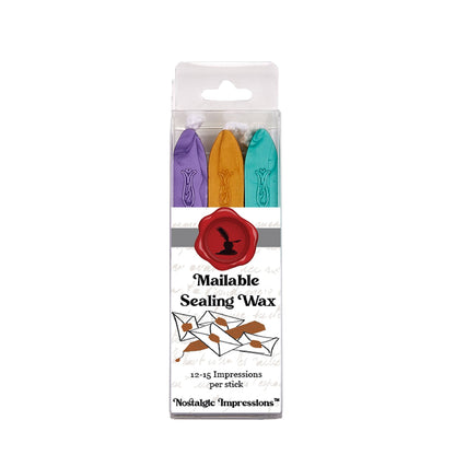 Flexible Letter Sealing Wax - Popular Color Tri-Packs