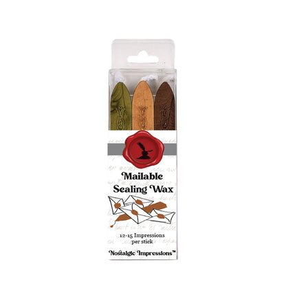 Flexible Letter Sealing Wax - Popular Color Tri-Packs