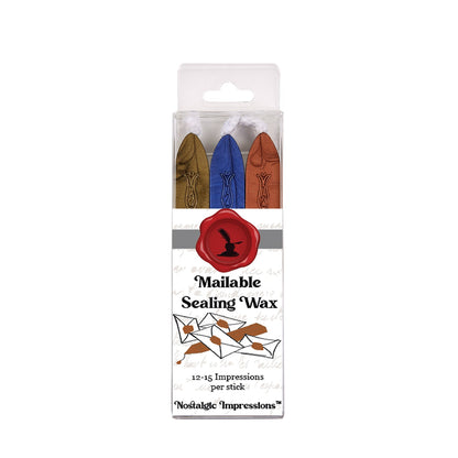 Flexible Letter Sealing Wax - Popular Color Tri-Packs