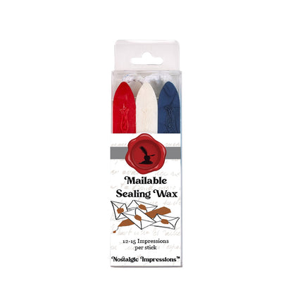 Flexible Letter Sealing Wax - Popular Color Tri-Packs