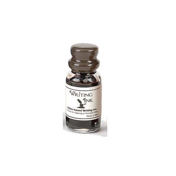 Writing Ink in Vintage Apothecary Jar with Wax Seal Cap (15ml / 0.5oz)