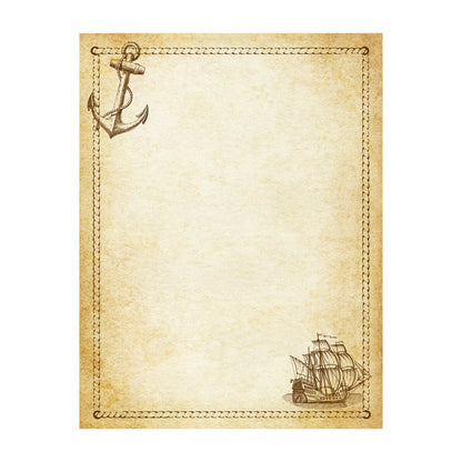 Parchment Stationery Vintage Design Boxed Gift Set -20/10 with Personalization option