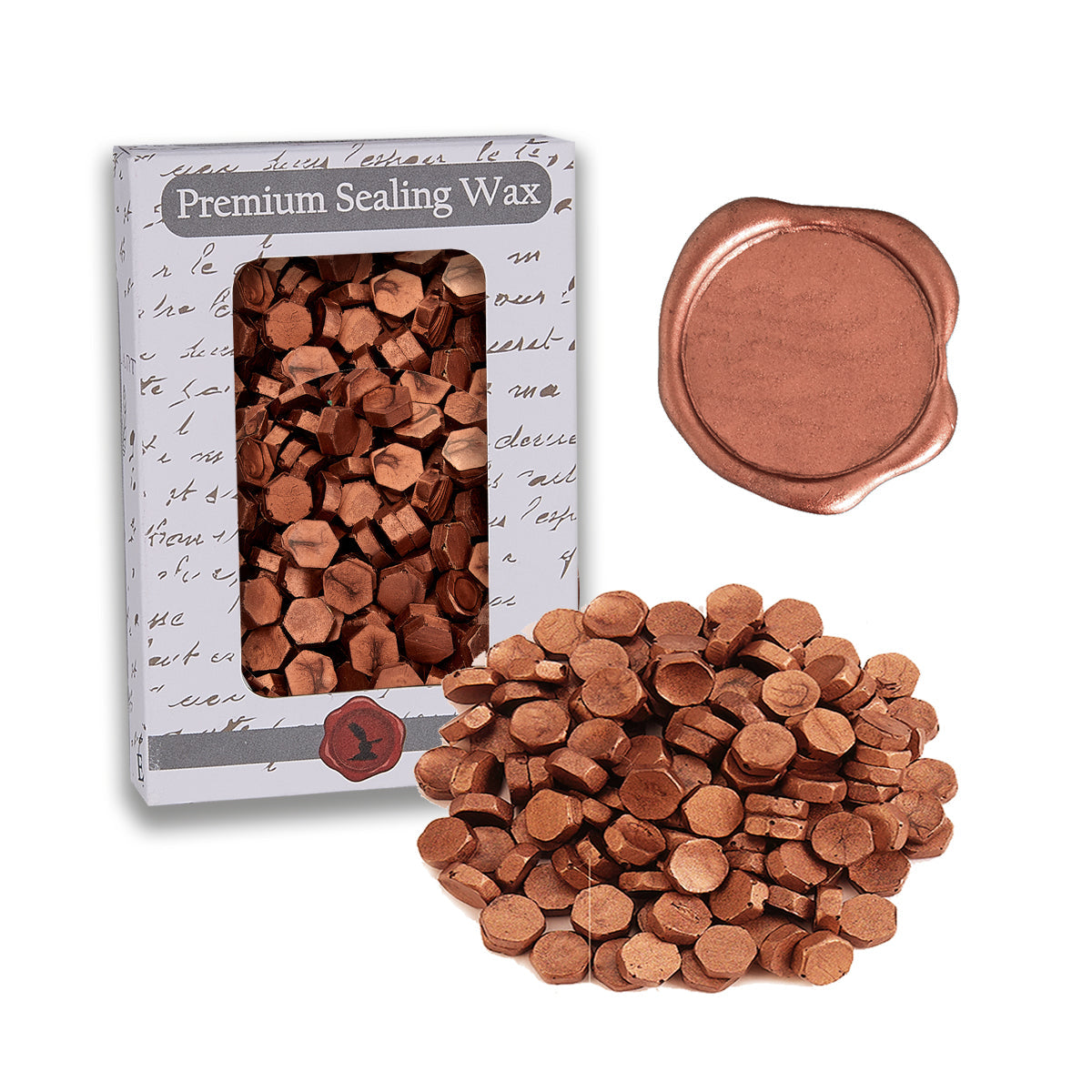 Copper Premium Sealing Wax Beads 2 oz. PK