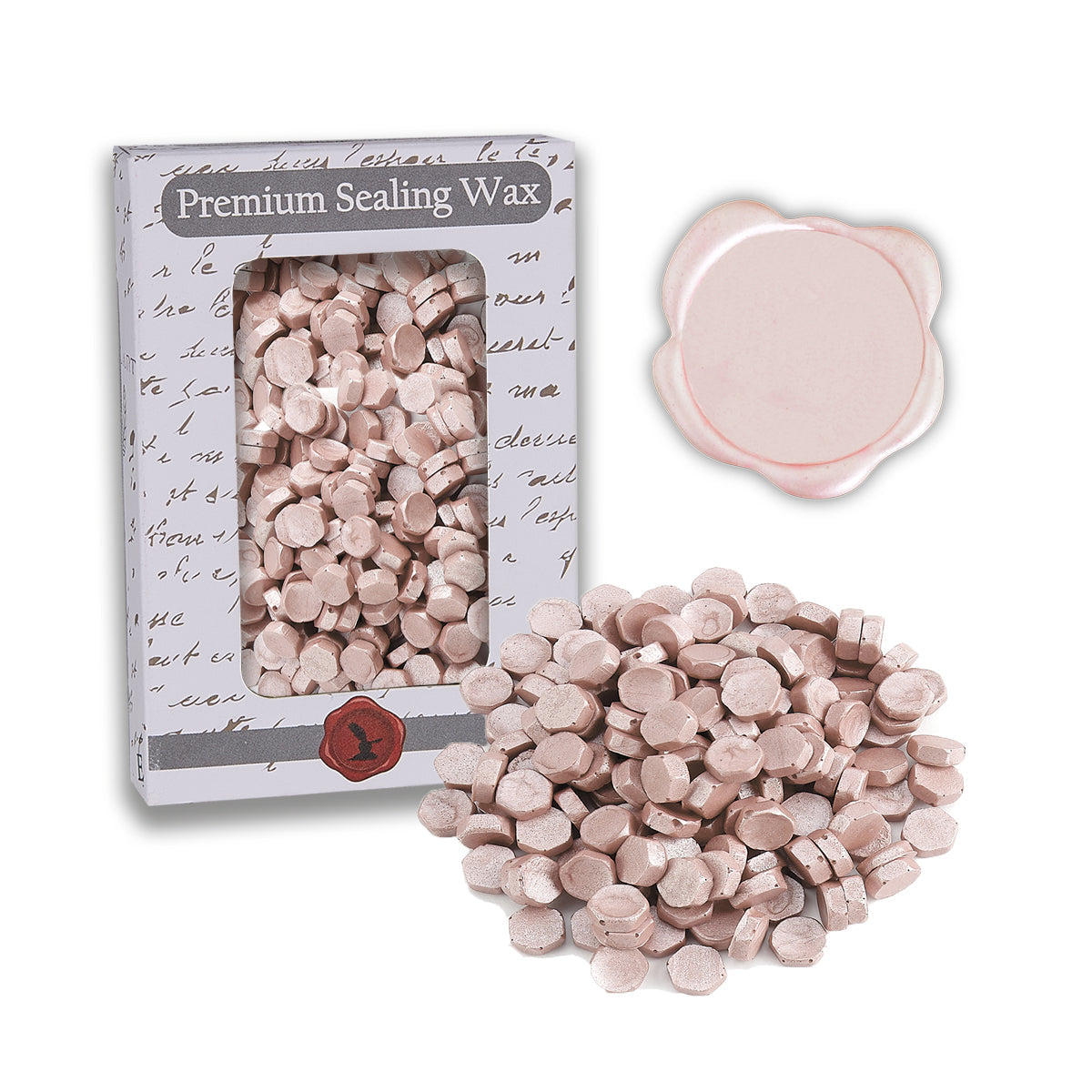 Champagne Pearl Premium Sealing Wax Beads 2 oz. PK