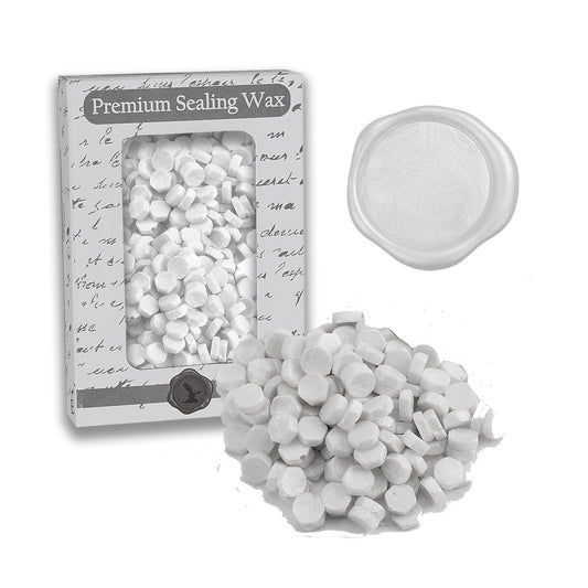 White Pearl Premium Sealing Wax Beads 2 oz. PK