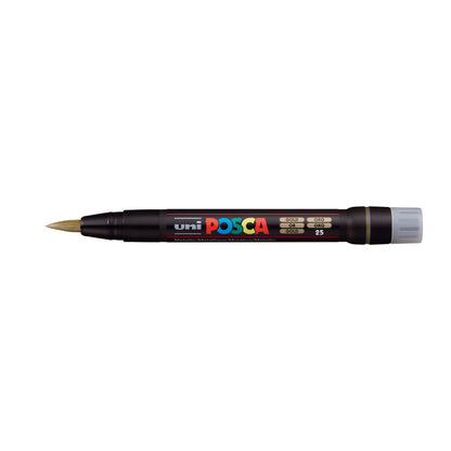 Posca Paint Brush Marker PC-350--Gold