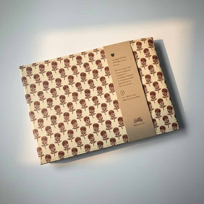 Jaipur Pattern Leather Sketchbook