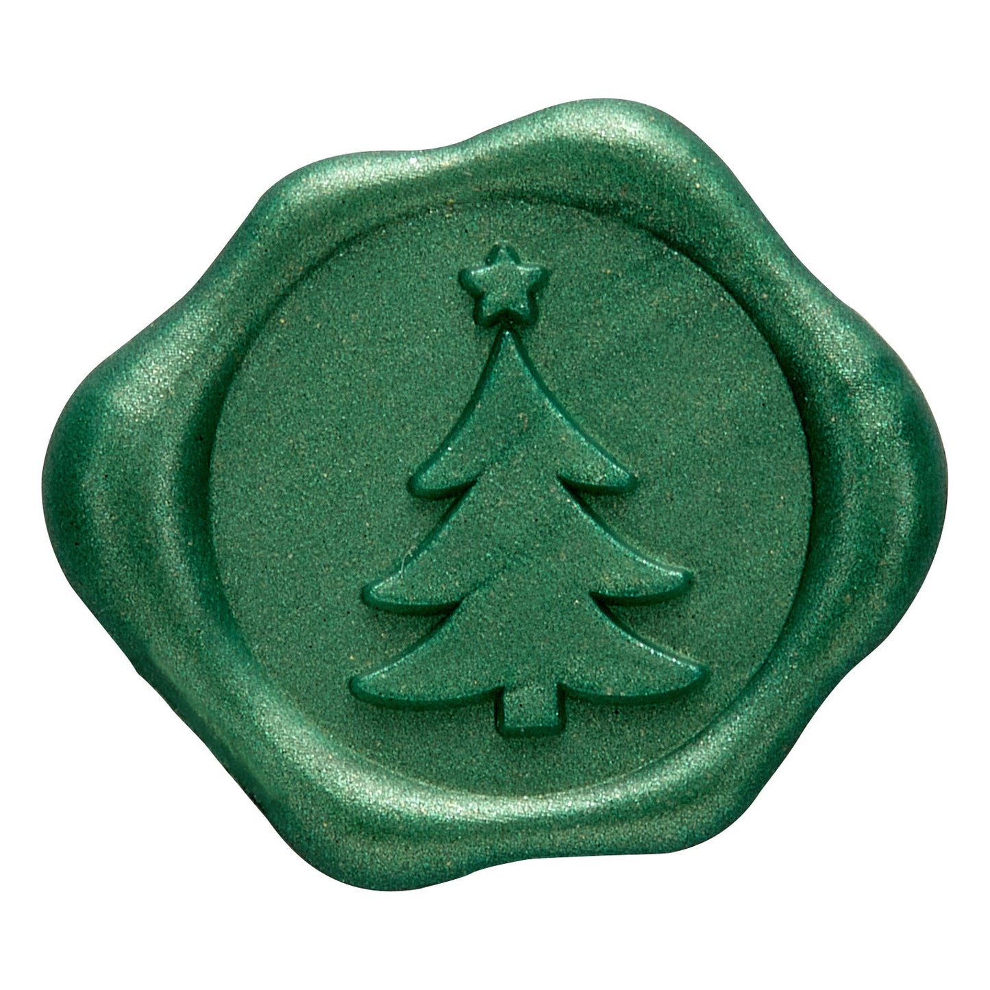Assorted Christmas Adhesive Wax Seal Stickers for Christmas Cards and Holiday Mail (25-Pack)