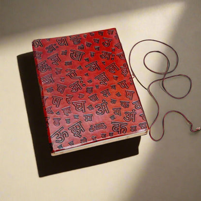 Quiet the Mind Leather Journal - Mindfulness & Spiritual Growth