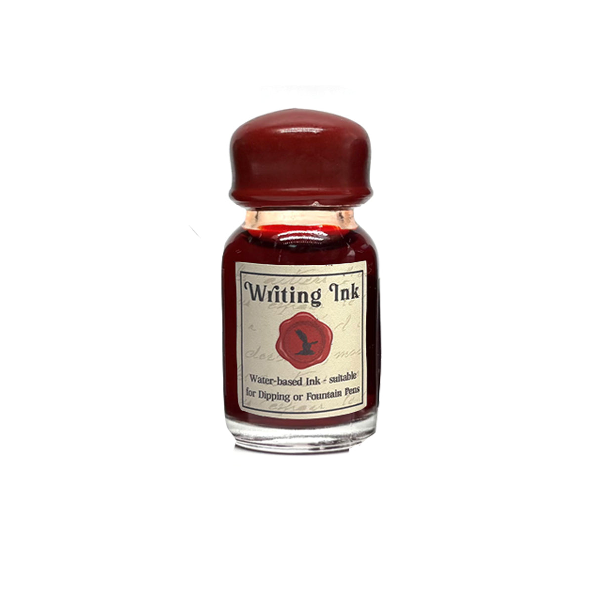 Writing Ink in Vintage Apothecary Jar with Wax Seal Cap (15ml / 0.5oz)