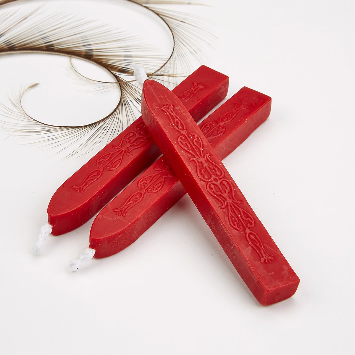 Red Flexible Premium Sealing Wax-Pack of 3 sticks