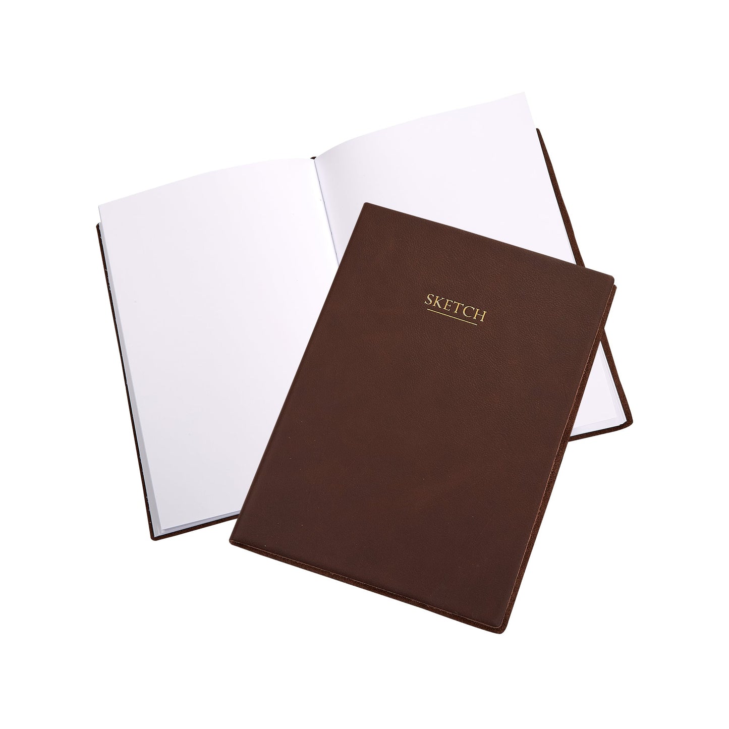 Leather Artisan Sketchbook -Hand crafted Italian Artisan Made-Vertical or Horizontal