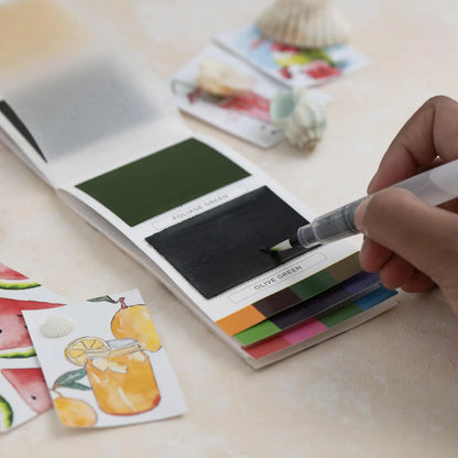 Spring Colorsheets - 16 Watercolors