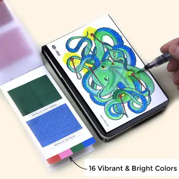 Spring Colorsheets - 16 Watercolors