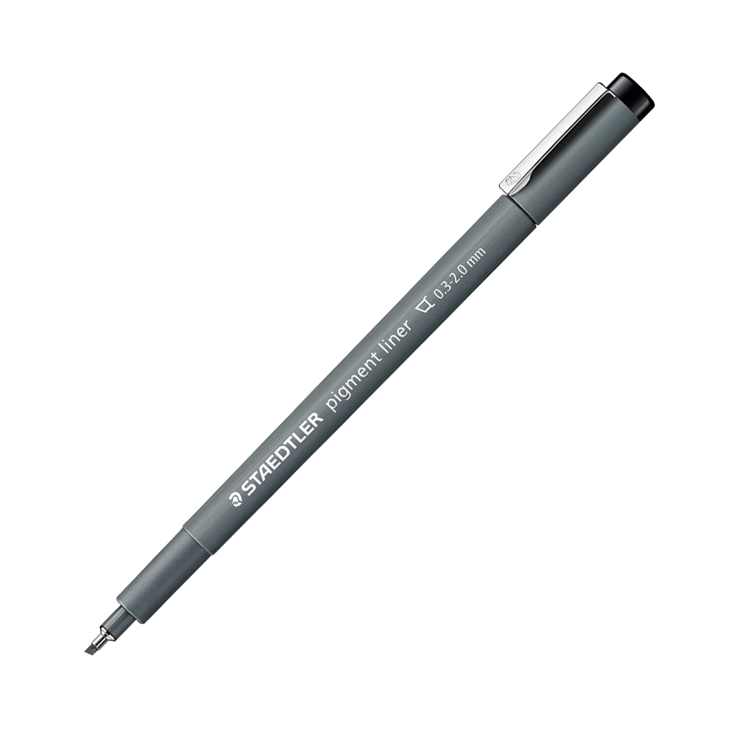 Staedtler Pigment Liner - Calligraphy Nib