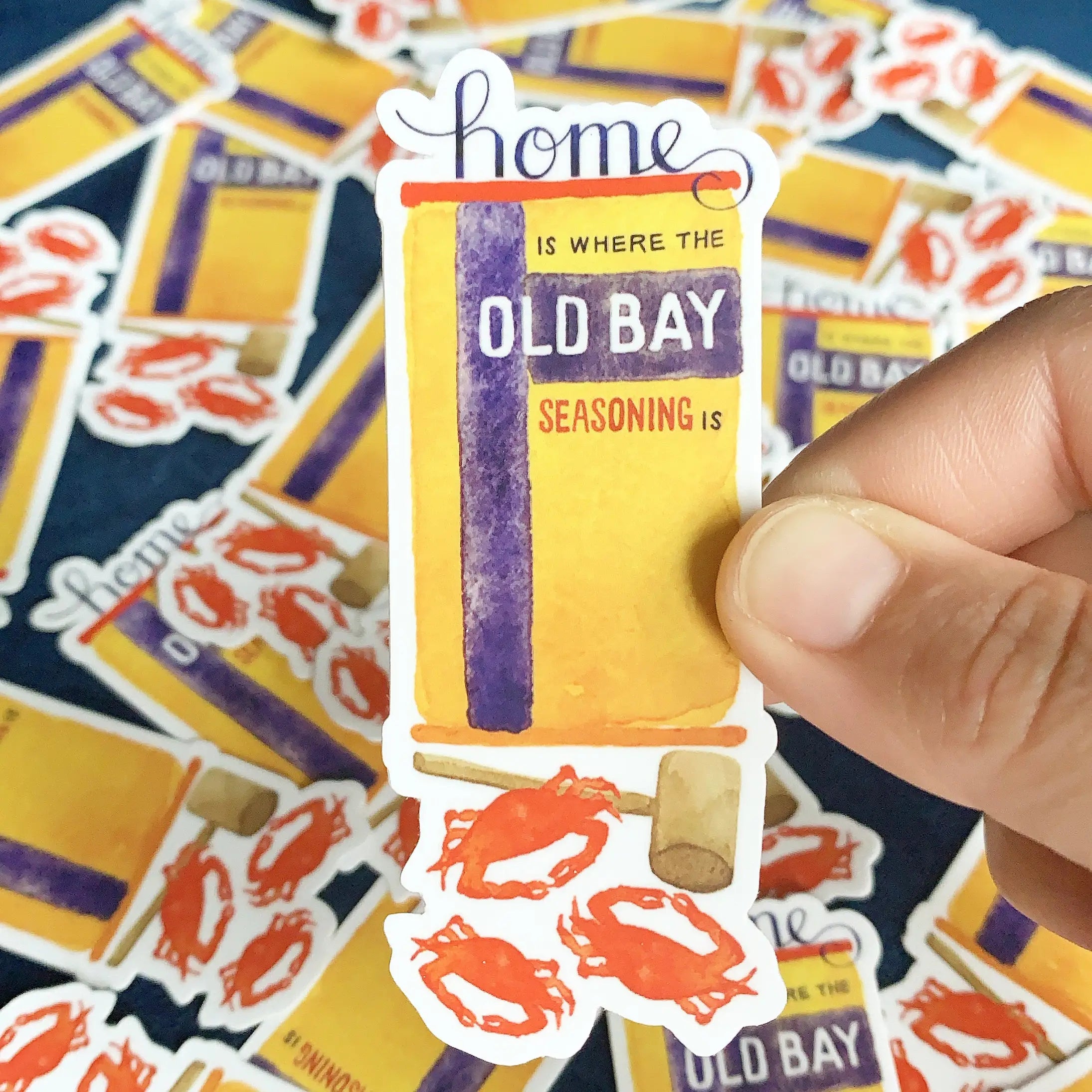 Sticker - Home is Where the Old Bay Is