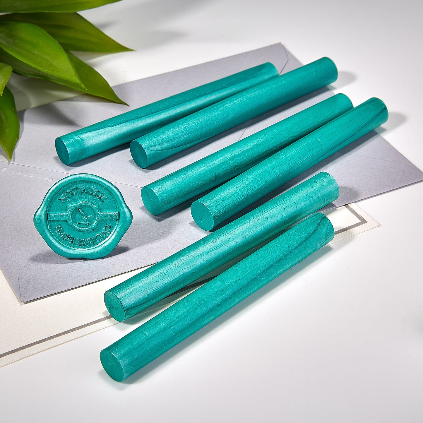 Teal/Jade Glue Gun Sealing Wax -Pack of 6
