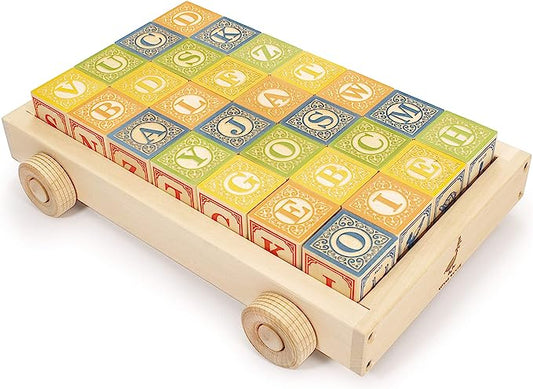 ABC Blocks w/ Wagon