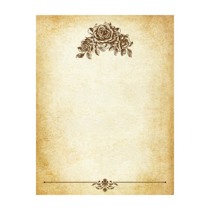 Parchment Stationery Vintage Design Boxed Gift Set -20/10 with Personalization option