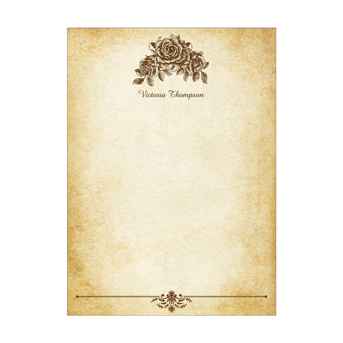 Parchment Stationery Vintage Design Boxed Gift Set -20/10 with Personalization option