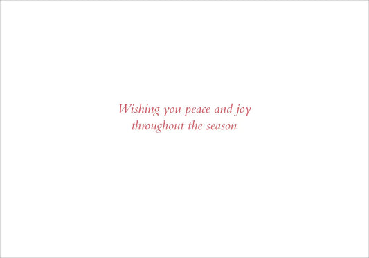 Village Sleigh Ride Holiday Greeting Cards - Boxed Set