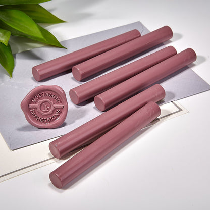 Vintage Mauve Premium Glue Gun Sealing Wax -Pack of 6