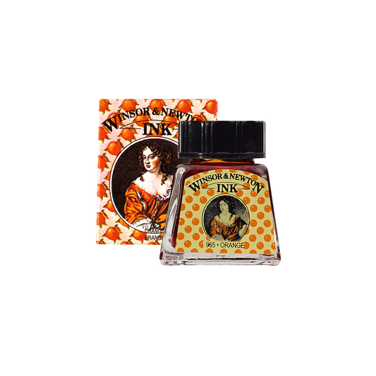 Winsor & Newton Drawing Ink - Orange