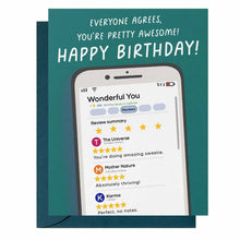 You're Awesome Birthday Card