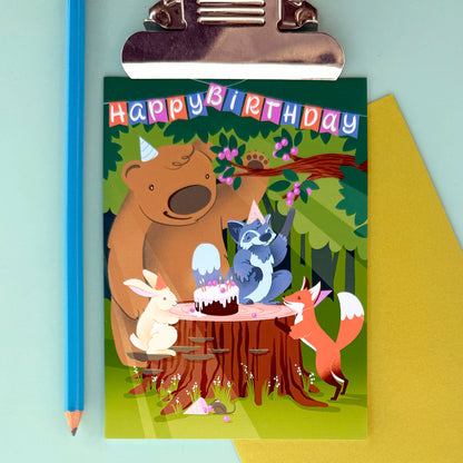 Happy Birthday (Forest Friends)
