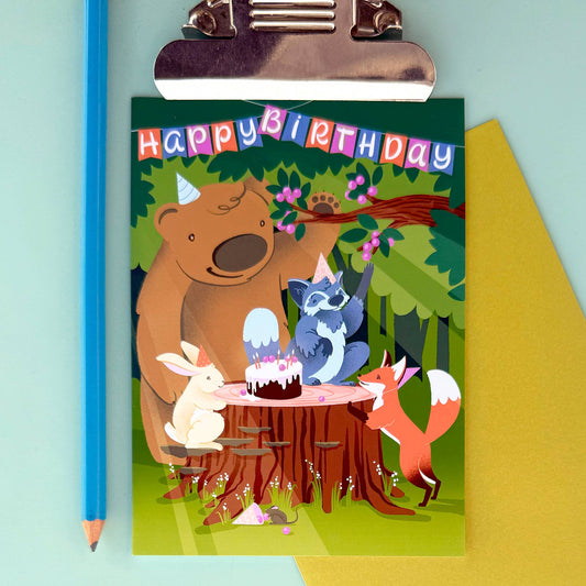Happy Birthday (Forest Friends)