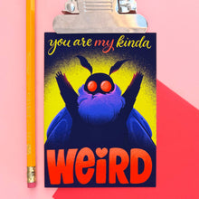 You’re My Kind of Weird - Mothman Love & Friendship Card