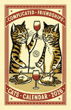 Complicated Friendships Cat 2026 Calendar: 8.5x11