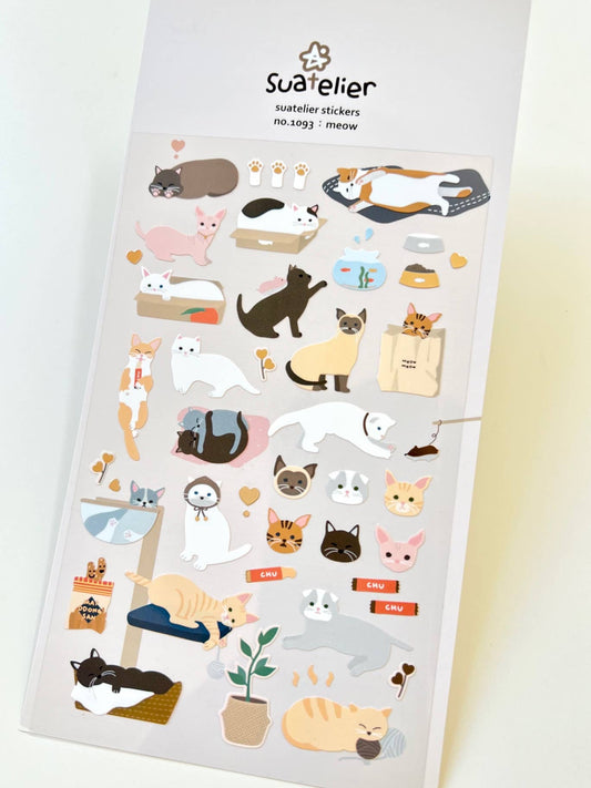 MEOW STICKERS
