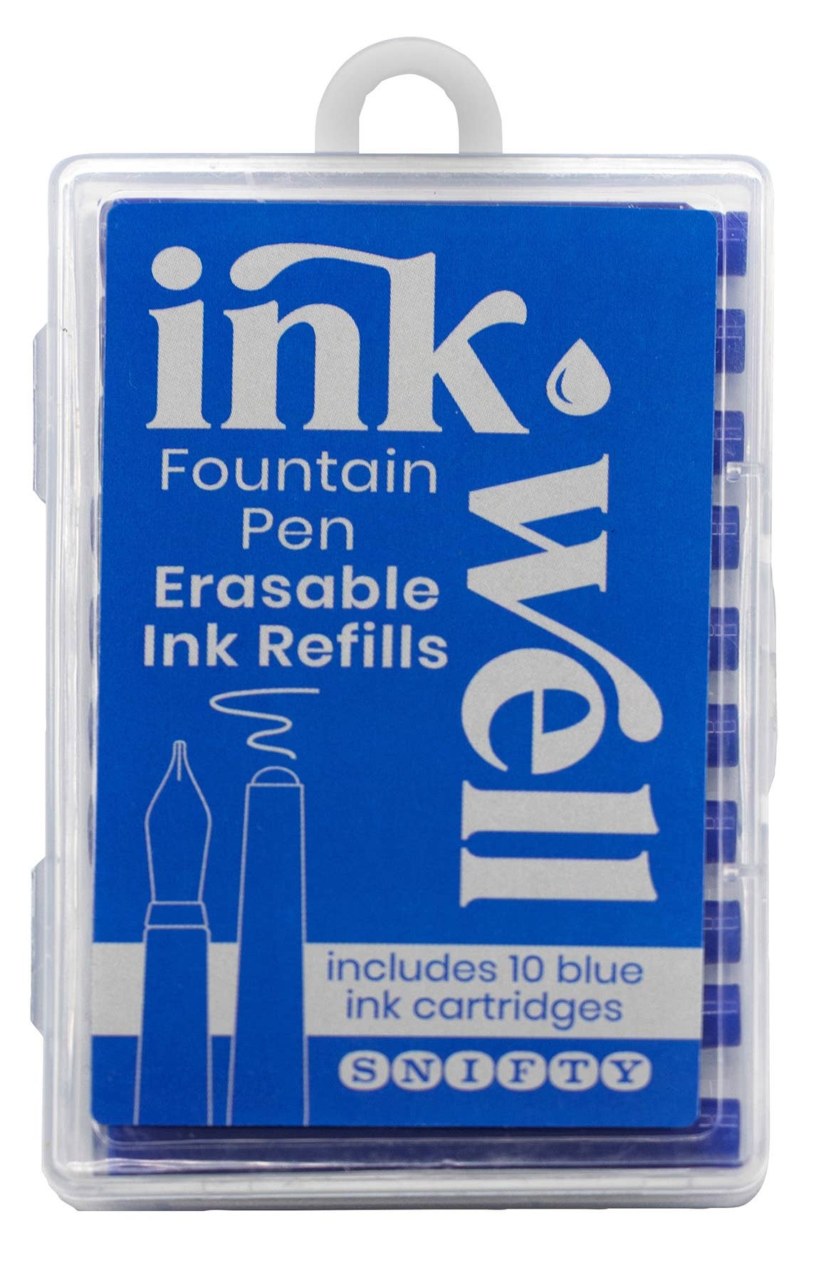 INK WELL FOUNTAIN PEN ERASABLE INK REFILLS