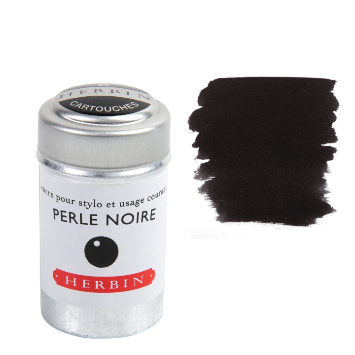 Violette Pensee (Violet) Fountain Pen Ink Cartridges - Tin of 6