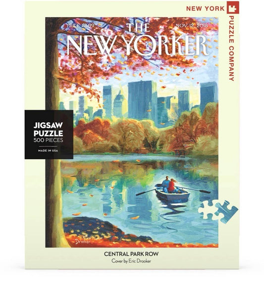Central Park Row - 500 Piece Jigsaw Puzzle
