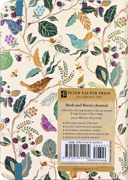 Birds and Berries Journal