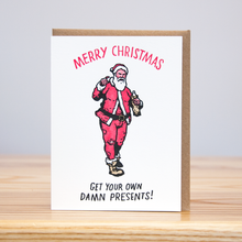 Drunk Santa - 6-Pack Box Set (Letterpress) : 4.125” x 5.5”