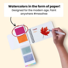 Autumn/Fall Colorsheets - 16 Handmade Watercolors