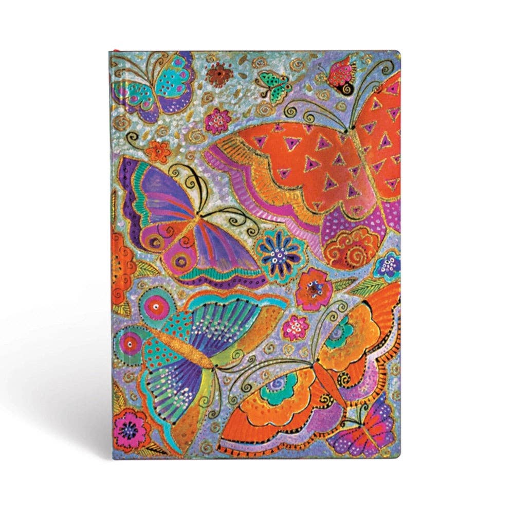 Paperblanks Flutterbyes Lined Softcover Flexi: Midi