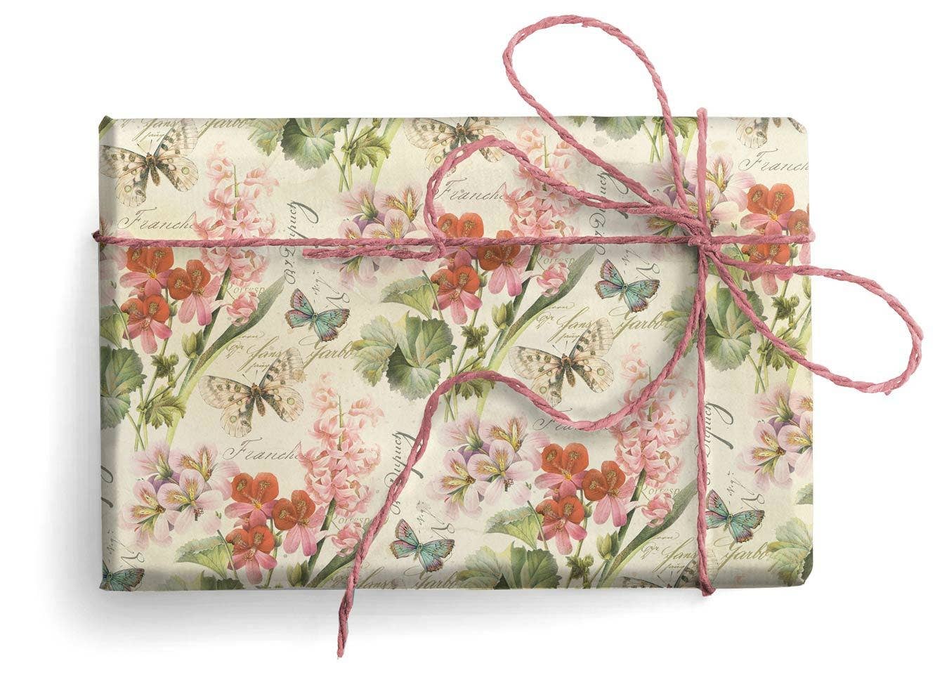 Florentine  Wrapping Paper, Regular Sheets 19.7 x 27.6 in.: Primavera