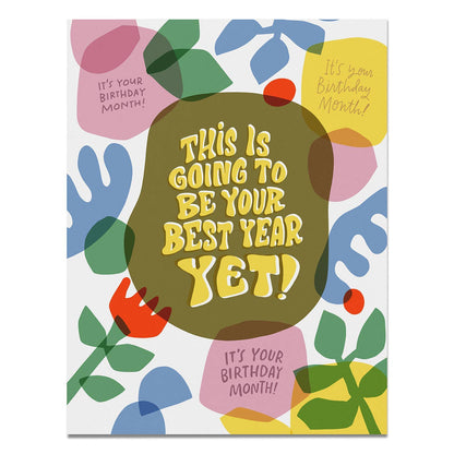 Best Year Yet Birthday Card