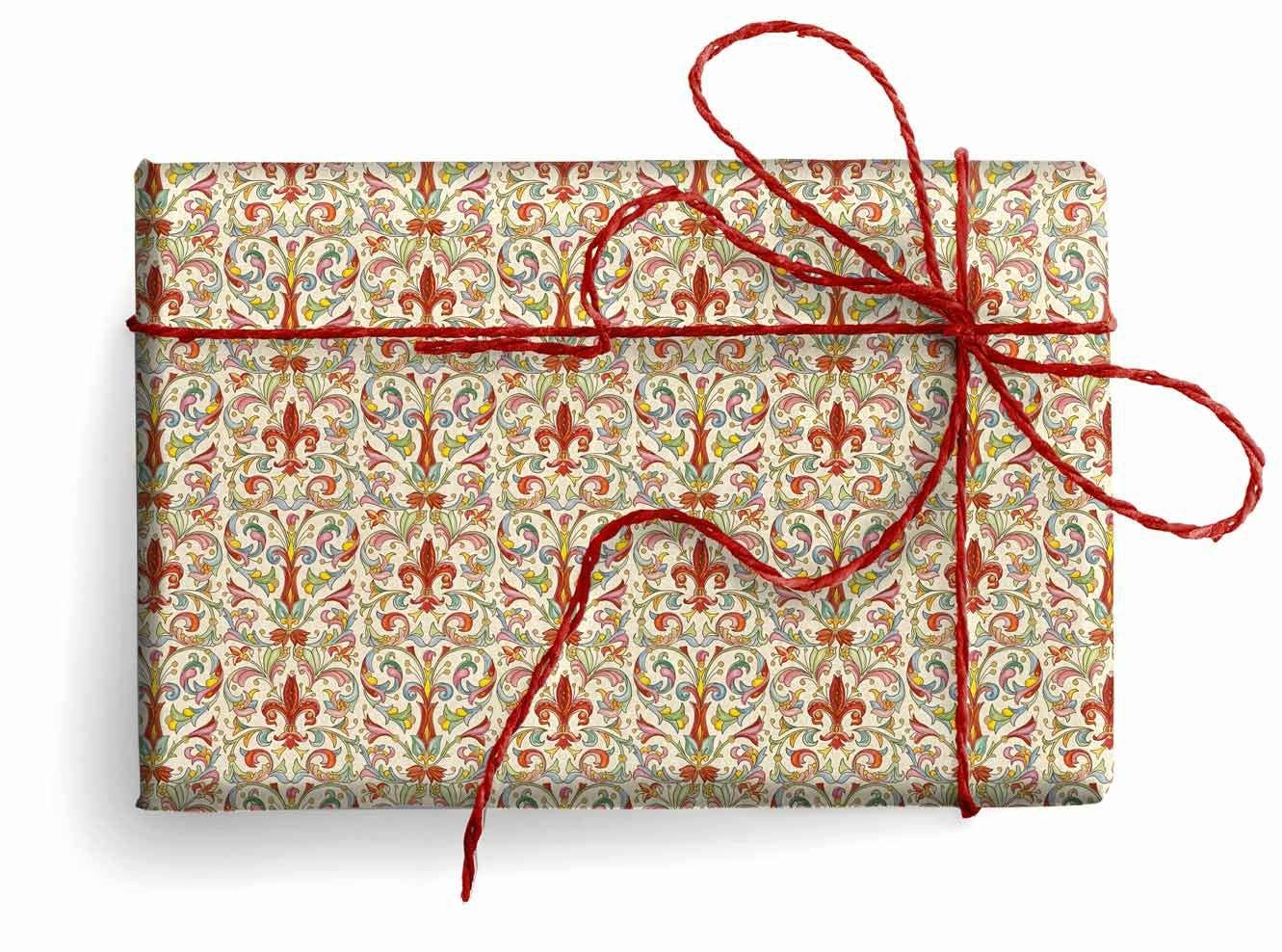 Florentine  Wrapping Paper, Regular Sheets 19.7 x 27.6 in.: Primavera