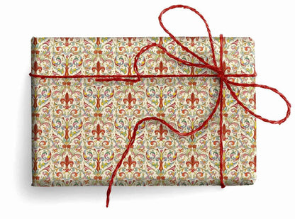 Florentine  Wrapping Paper, Regular Sheets 19.7 x 27.6 in.: Primavera