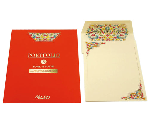 Sheet Letter Writing Sets Portfolio (5/5): Peacock