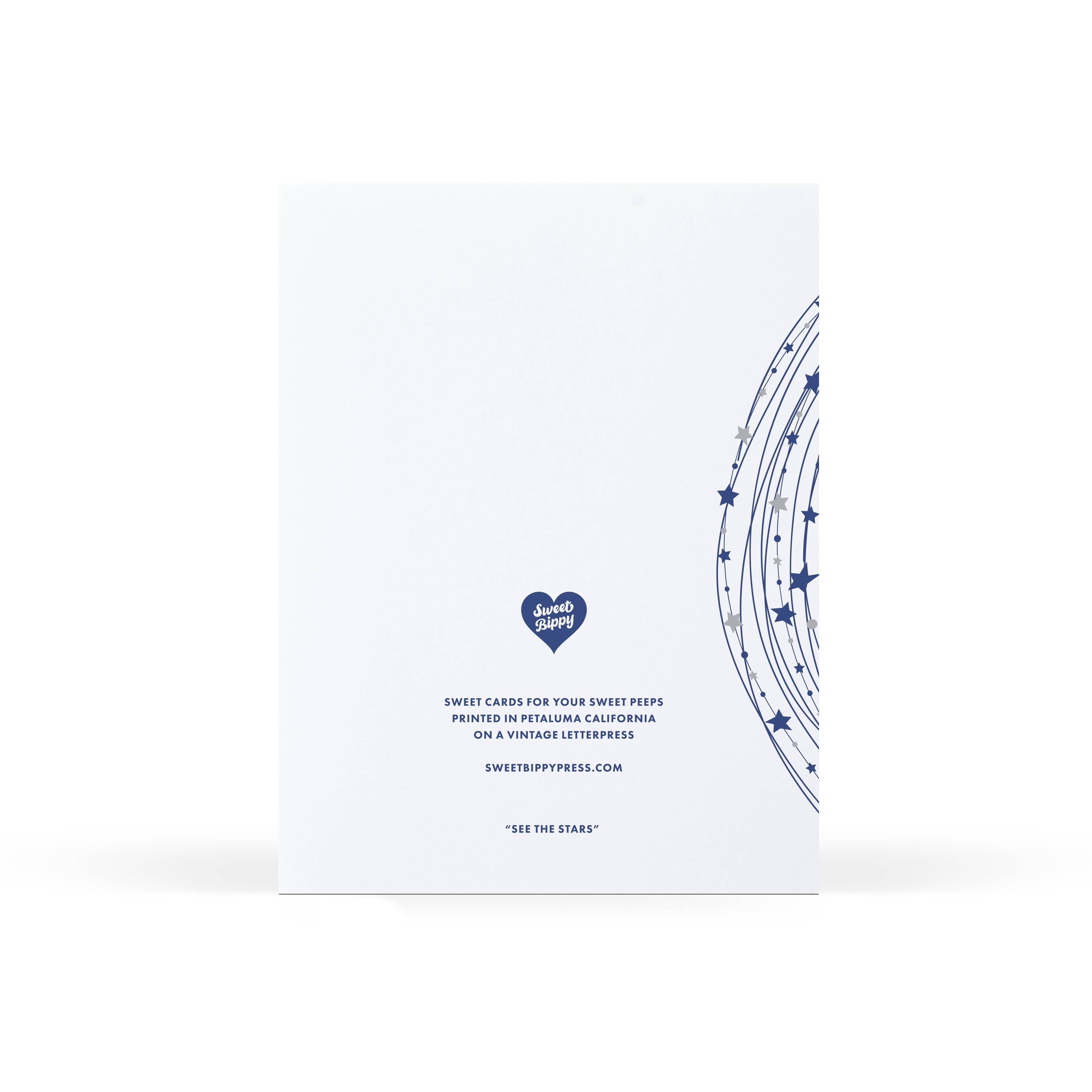 Sympathy Stars Greeting Card