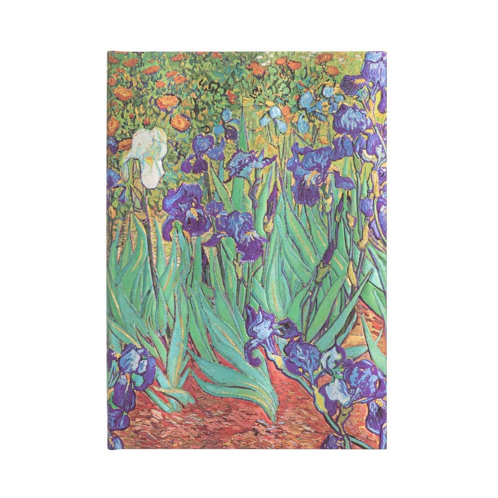 Paperblanks Van Gogh's Irises Hardcover: Midi / Lined